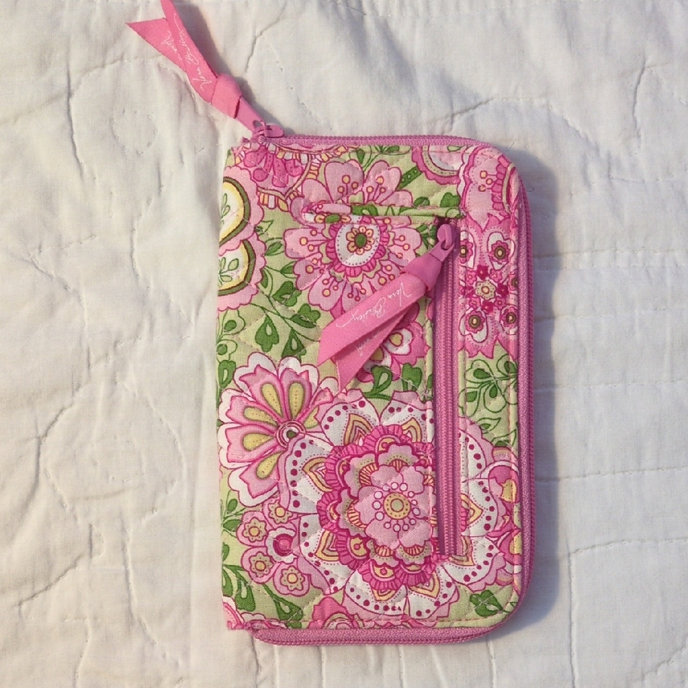 Vera Bradley Pink Quilted Wallet
